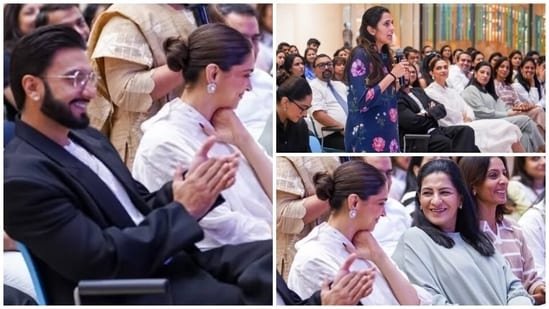 Deepika Padukone’s simplicity shines in chic kurta, luxe diamond earrings at event with Ranveer Singh, Shloka Mehta