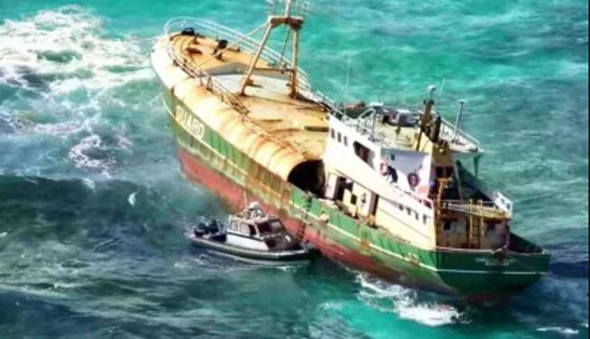 Latest attempt to salvage ‘ghost ship’ fails
