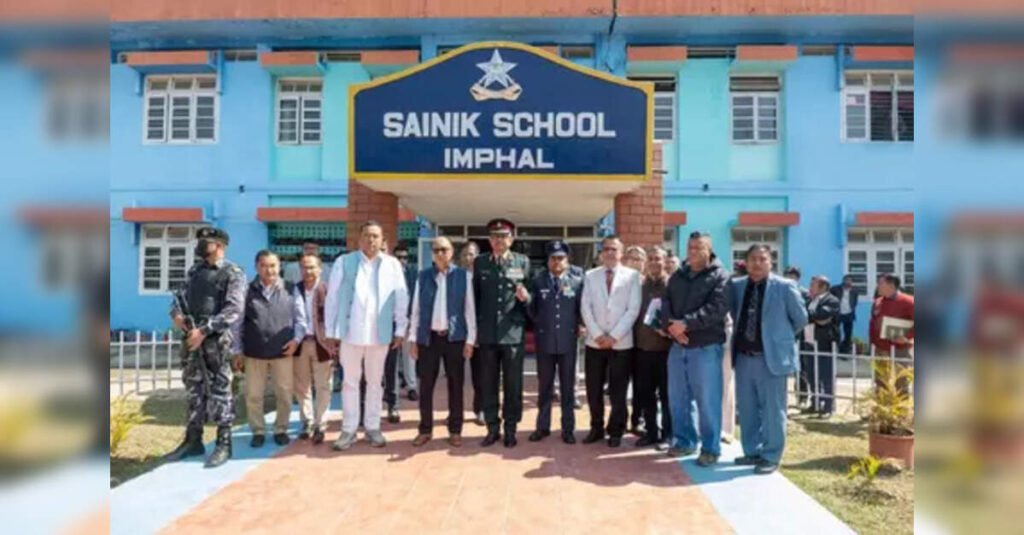 Manipur CM promises resolution of key challenges at Sainik School Imphal, ETEducation