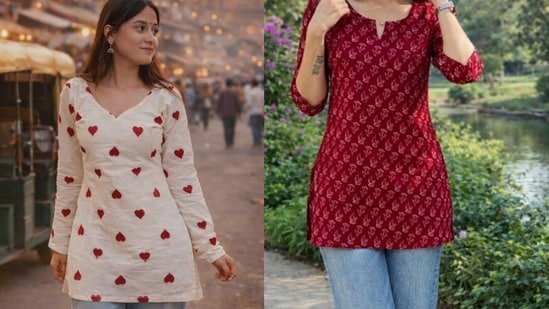 How to style short kurtis with jeans: 8 stylish picks for modern ethnic casual wear