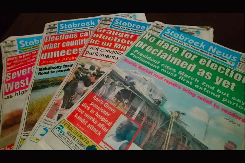 Stabroek newspaper closes down – nationnews.com