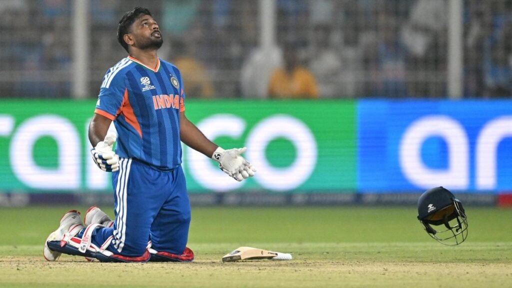 T20 World Cup: Samson delivers at the crunch as India storms into semis