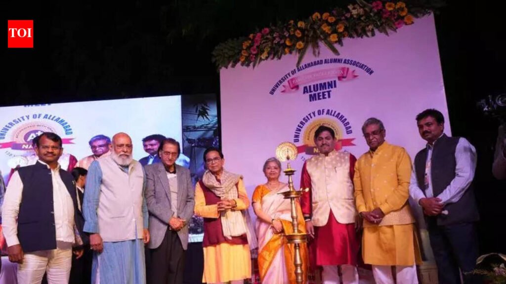 AU VC urges alumni for more engagement | Prayagraj News