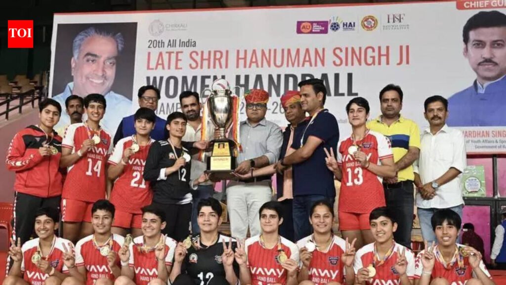 LPU-Phagwara beat Northern Railway 26-23 to win All India Hanuman Singh Women’s Handball Championship; Hosts Rajasthan, BSF finish joint third | Jaipur News