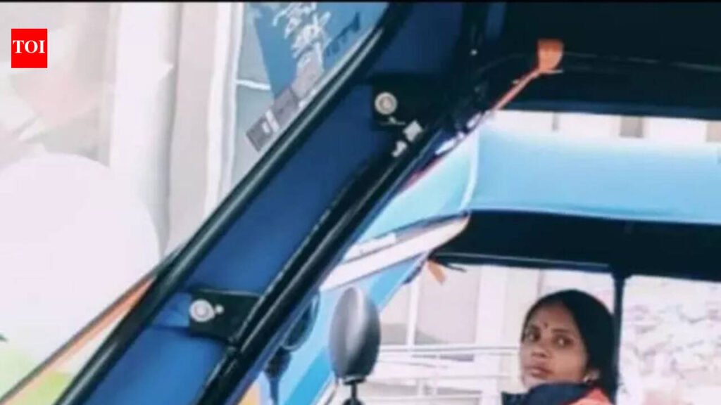 Gorakhpur’s Mansa Devi rides e-rickshaw to ‘Lakhpati Didi’ milestone | Varanasi News