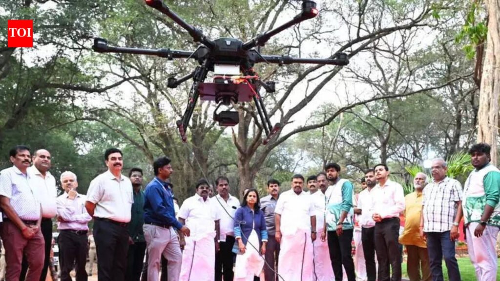 Drone unit launched to prevent elephant deaths on rail tracks in Coimbatore | Coimbatore News