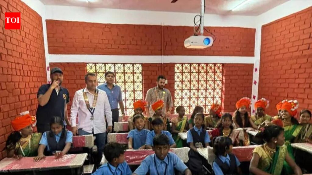 A new chapter: From crumbling campus to modern classrooms at ZP school in Nagazari | Nagpur News