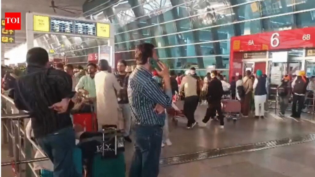 Hundreds of flights cancelled, passengers stranded at Delhi’s IGI airport amid escalated Israel-Iran conflict | Delhi News