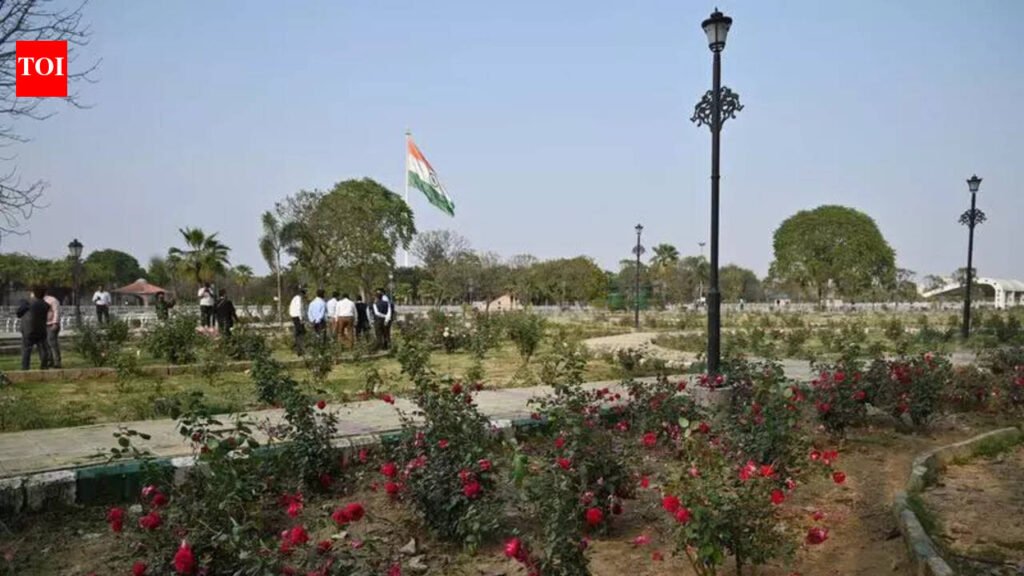 Rose garden to spread fragrance at Janeshwar park | Lucknow News