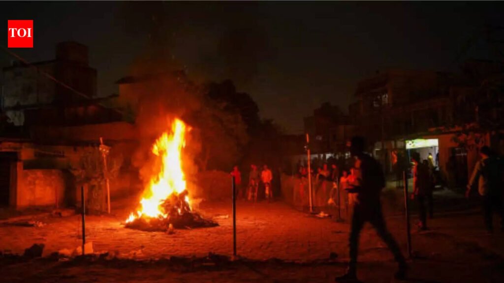 Inspection of ‘Holika Dahan’ sites mandatory: Bhojpur DM | Patna News