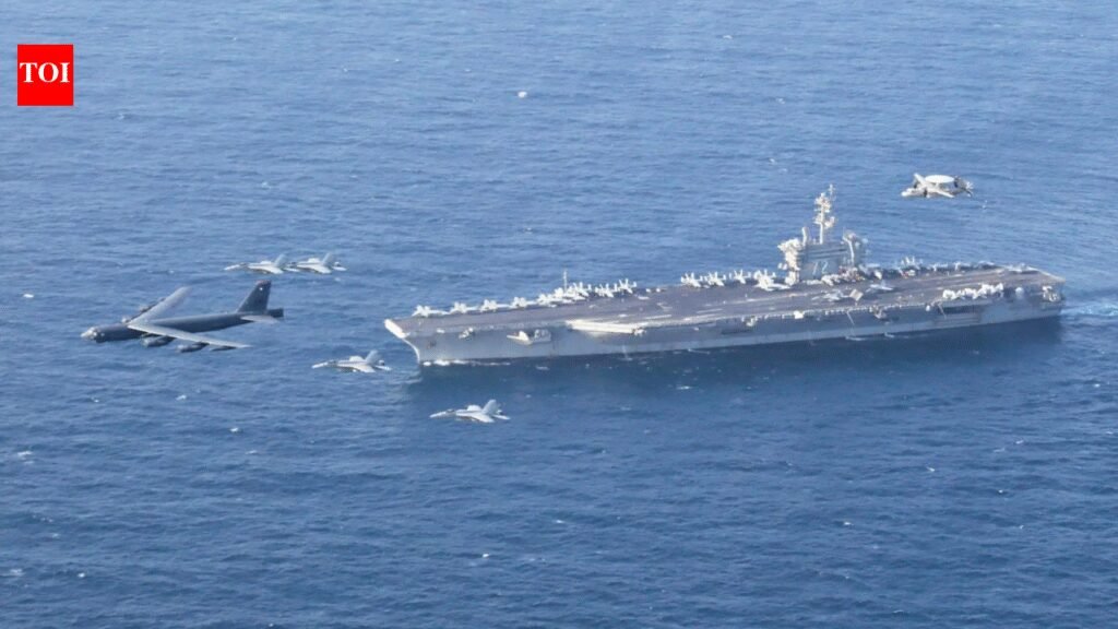 Uss Abraham Lincoln: ‘Missiles didn’t come close’: US rubbishes Iran’s ‘struck’ USS Abraham Lincoln claim