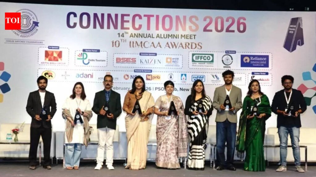 14th Annual Connections Meet: 10th IIMCAA awards honour excellence in journalism, advertising and public service | Delhi News