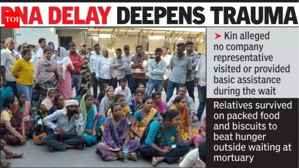 Hungry, anxious & traumatised, kin wait over 24 hrs at GMCH mortuary | Nagpur News