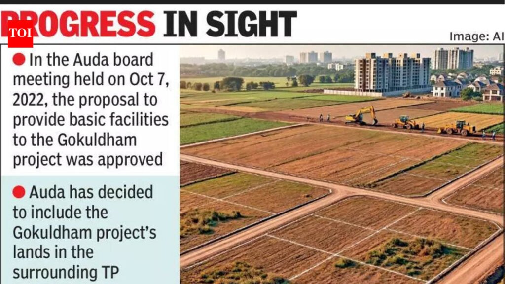 Ahmedabad Urban Development Authority can now allow development in agri zone at Gokuldham | Ahmedabad News