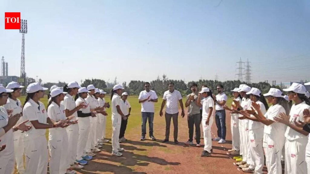 Girls district cricket team selection trials today | Surat News