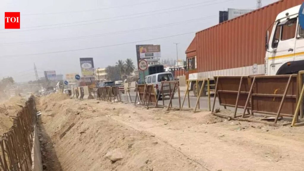 Hosur Road: Bengaluru’s Hosur Road traffic to be diverted to three-lane service roads | Bengaluru News