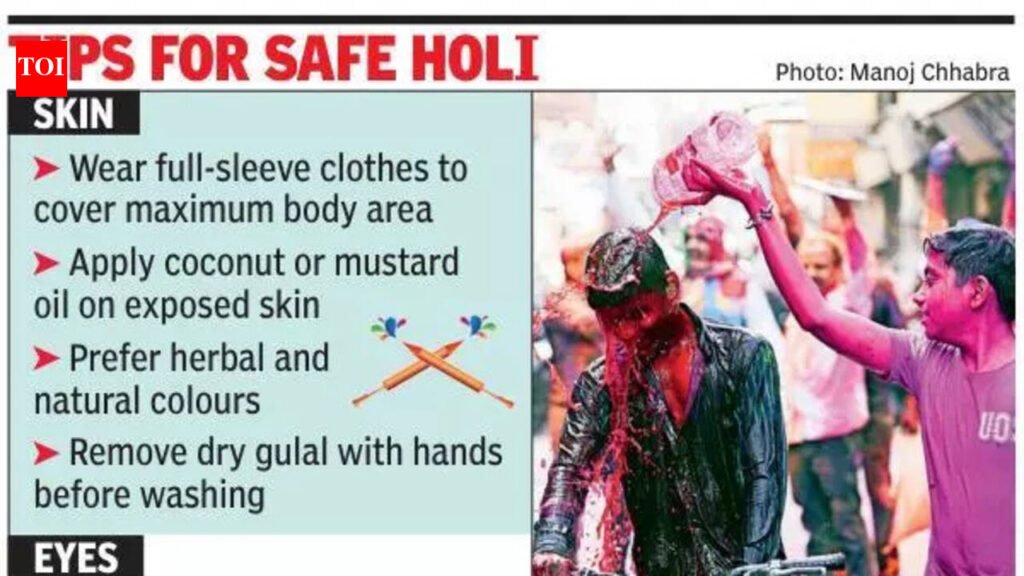 Citing horrors of Holis past, docs advise to play safe | Lucknow News