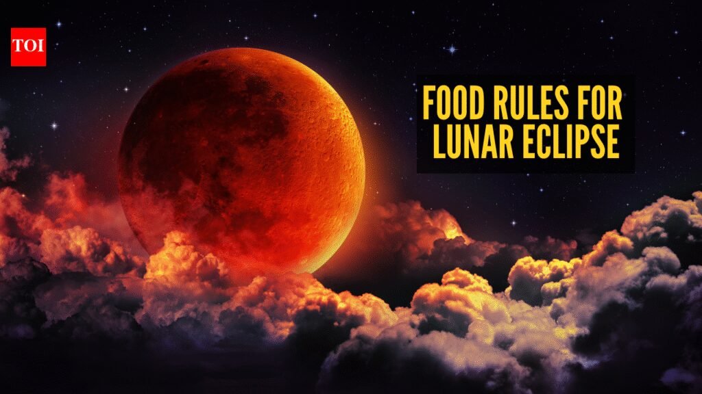 Chandra Grahan: Lunar Eclipse 2026: Food rules to follow, dos and don’ts during Chandra Grahan