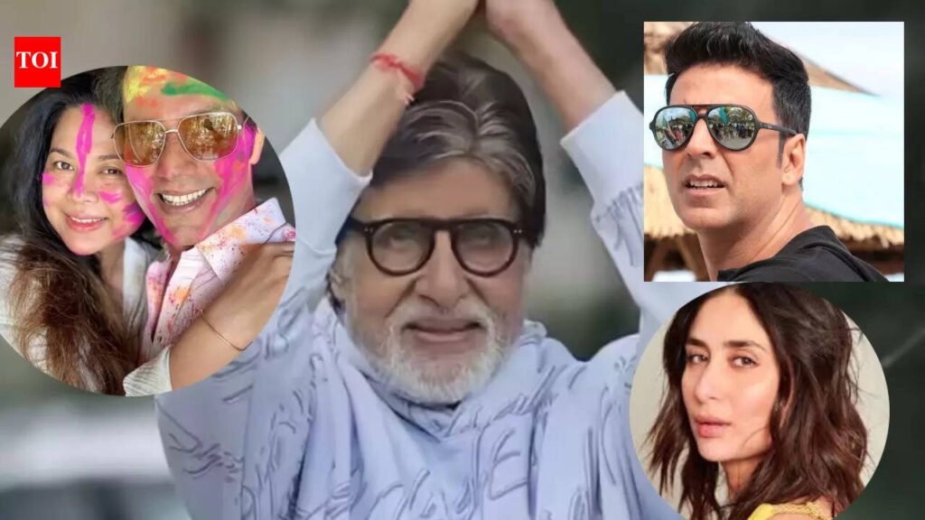Holi 2026: Amitabh Bachchan, Akshay Kumar, Ajay Devgn and others share colourful greetings | Hindi Movie News