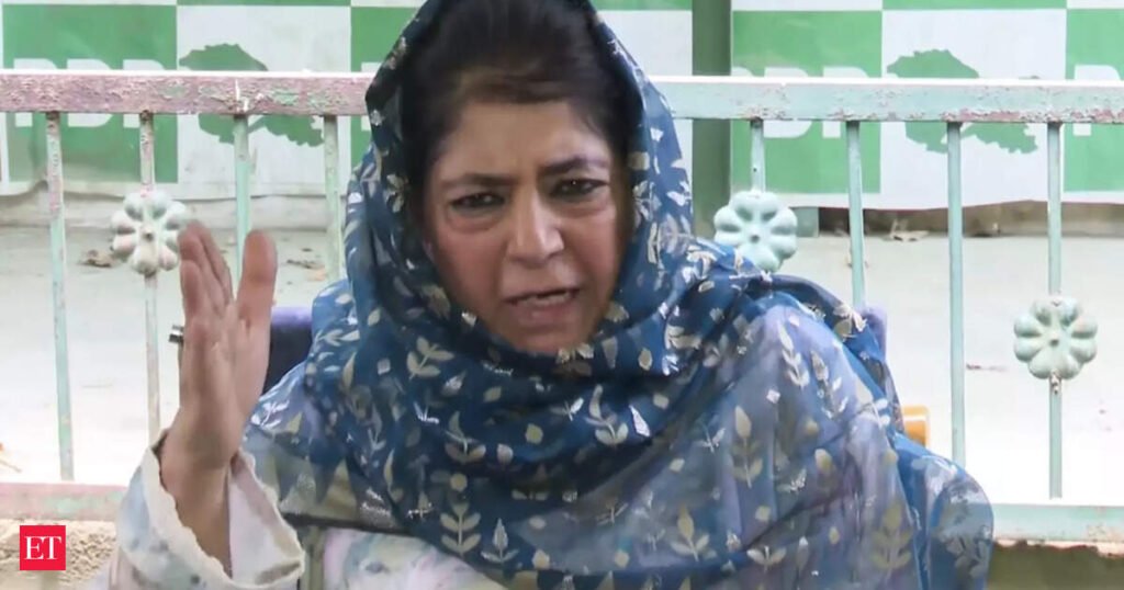 Mehbooba Mufti slams OIC over silence on US-Israel strikes on Iran