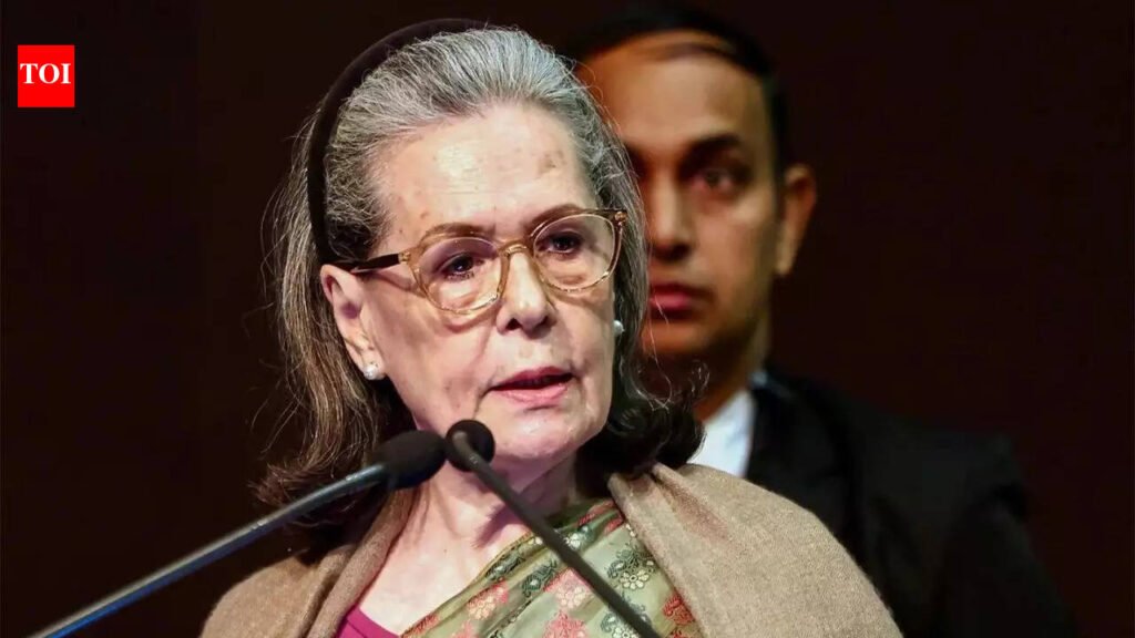 Sonia Gandhi: Parliament must debate ‘dissonance’ in foreign policy: Congress MP Sonia Gandhi | India News