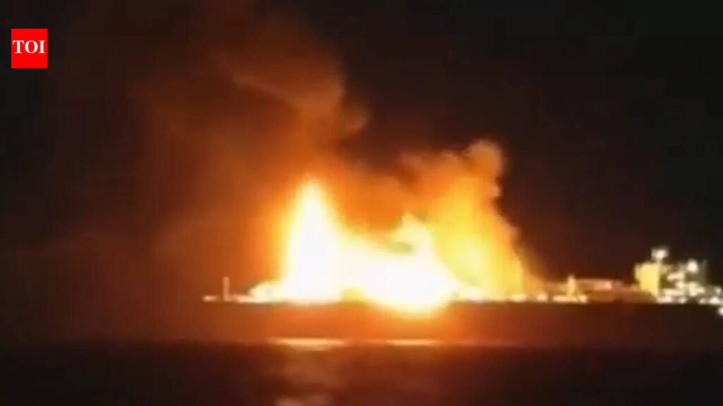 Russian shadow fleet LNG tanker sinks after ‘sudden explosions’ off Libya coast