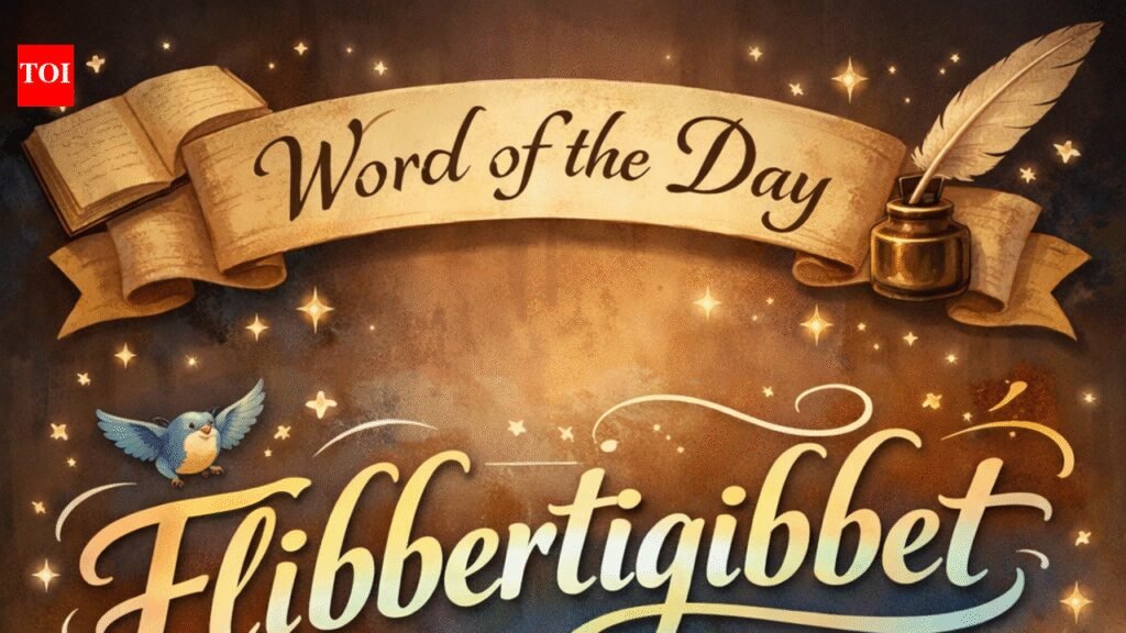 Word of the day: Flibbertigibbet |