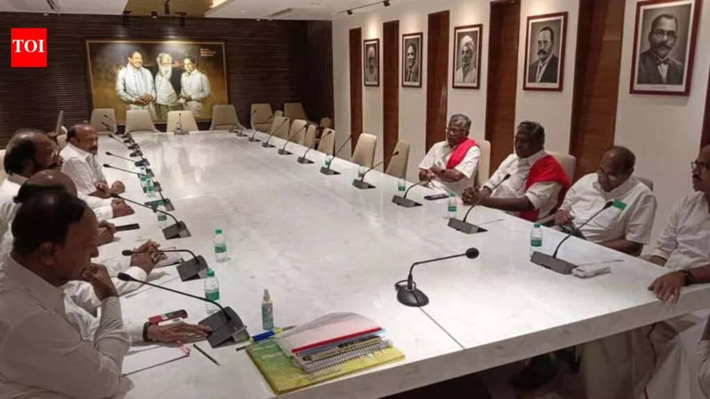 CPI, MNM and AAP holds talks with DMK | Chennai News