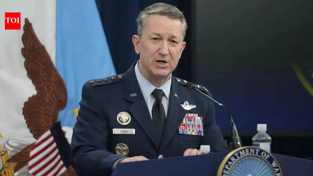 Middle East Tensions: Middle East tensions: Iran firing fewer missiles as US expands strikes deeper inland, says top General