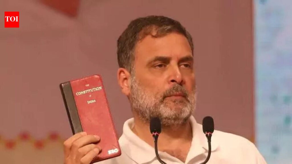 Senior ranks of RSS lack representation of all sections: Rahul | Lucknow News