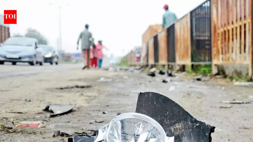 Delivery executive killed in accident | Chandigarh News