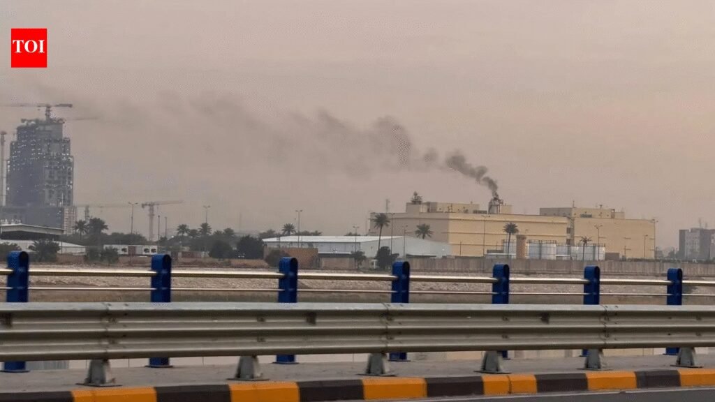 Watch: Iran strikes US embassy in Baghdad, smoke rises over compound