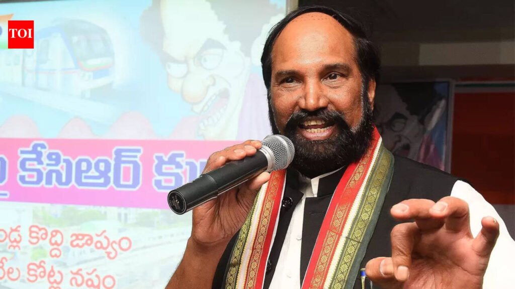 Don’t panic book cylinders: Telangana minister N Uttam Kumar Reddy | Hyderabad News