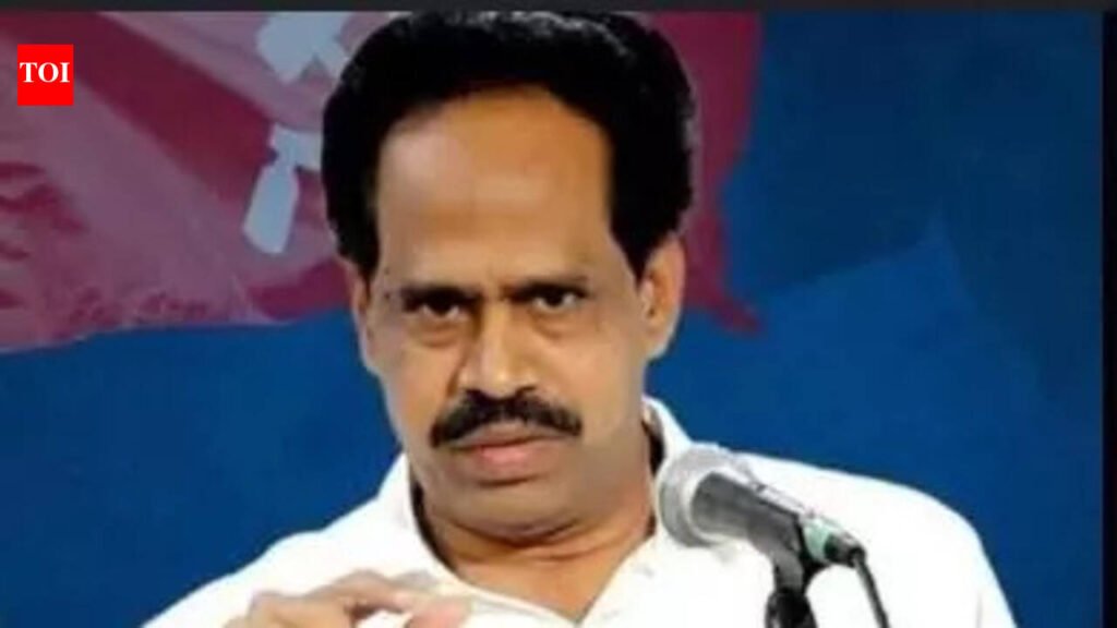 Left parties play hardball on seat-sharing with DMK: CPI’s Veerapandian says defeating BJP is main goal & CPM’s Shanmugam says it’s important to protect party’s interests | Chennai News