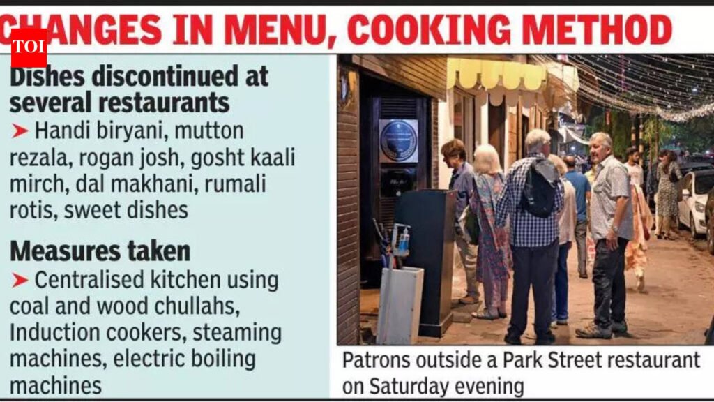 A different weekend for party streets: Restos see high footfall but waiting crowd thins | Kolkata News