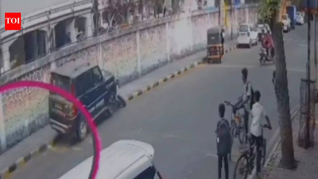 Speeding SUV hits woman in Navi Mumbai, drags her 50m before crashing into 6 parked vehicles | Navi Mumbai News