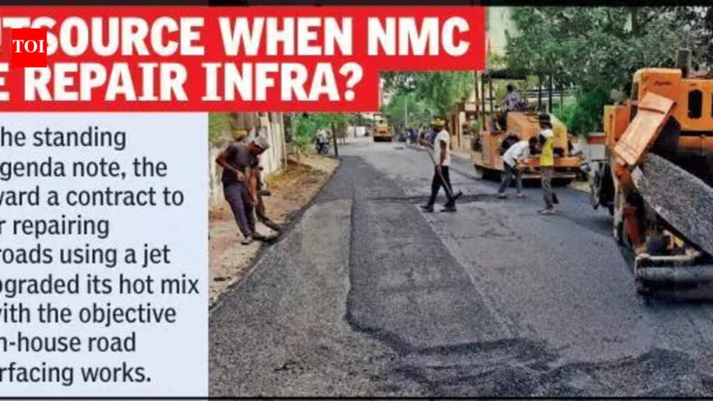 Hot Mix Plant Upgraded, Yet NMC To Hire Pvt Co For 1.5Cr Road Repairs | Nagpur News