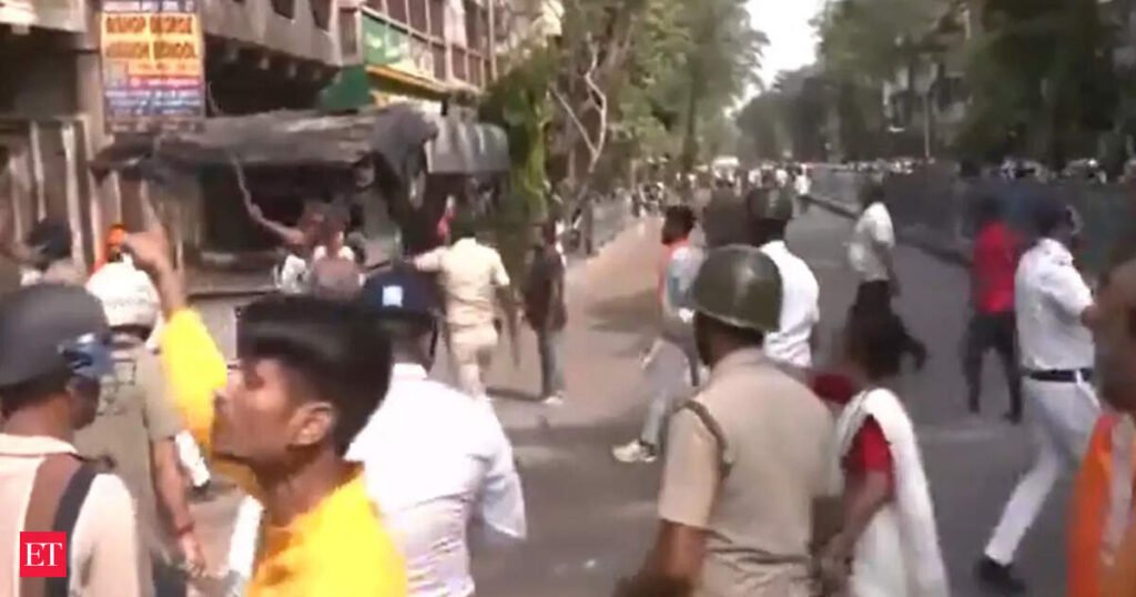 Nine held in connection with TMC-BJP clashes in Kolkata