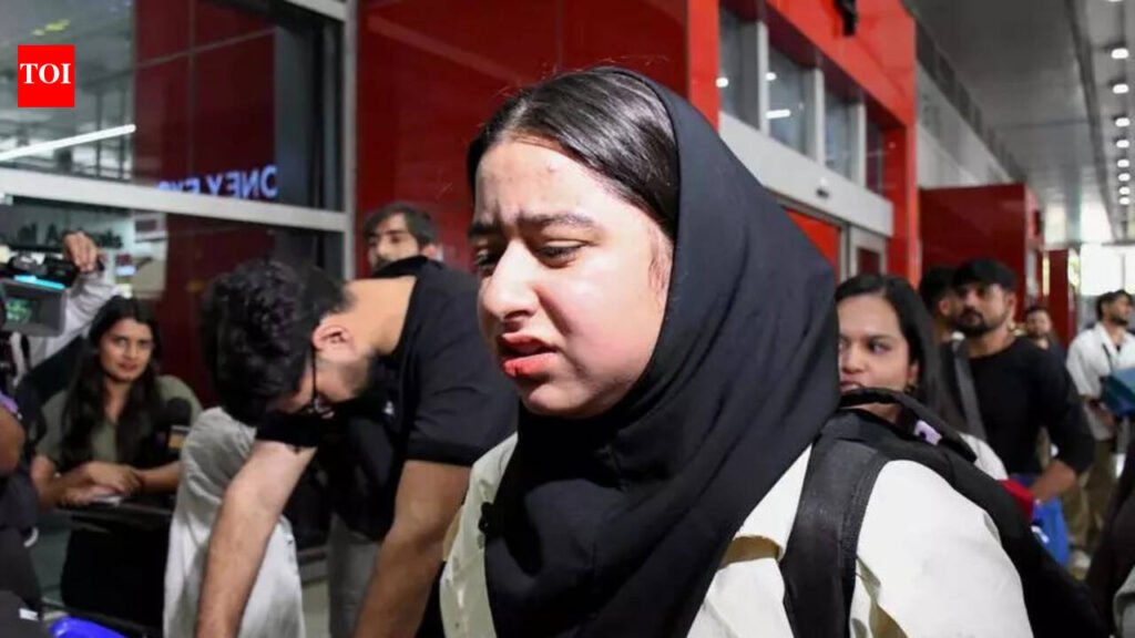 Tears And Relief For Many As 70 Indian Students Return From Iran | Delhi News