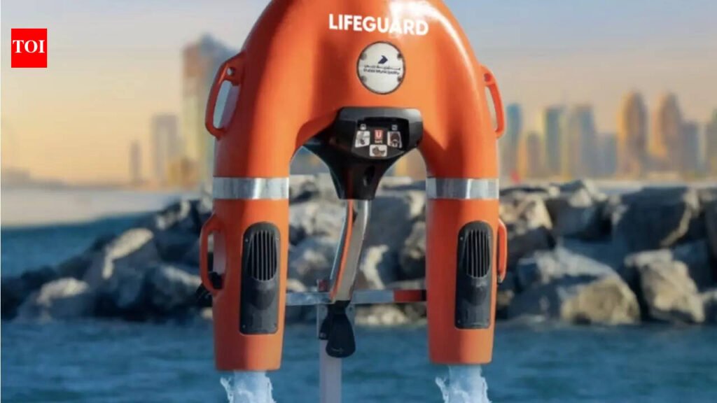 Robots that can tow 500kg: Dubai deploys AI-powered drones, aquatic rescue bots on beaches to enhance coastal safety