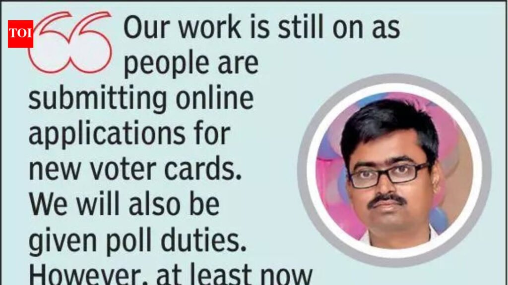 For BLOs, it’s light at end of 131-day tunnel | Kolkata News