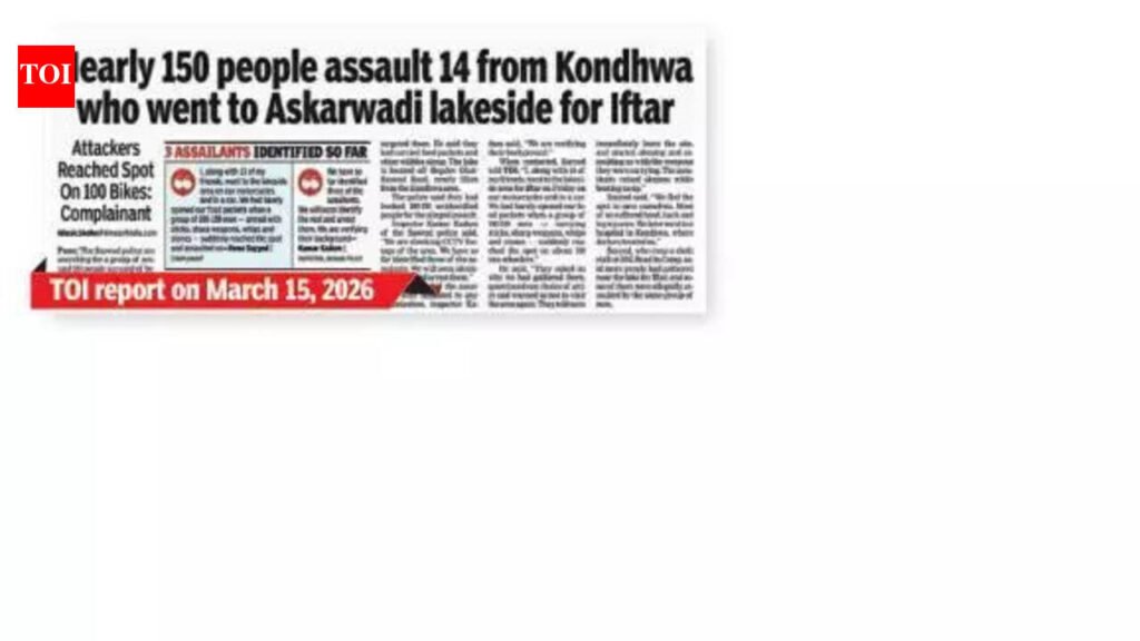 Tight police vigil in Askarwadi after Friday violence | Pune News