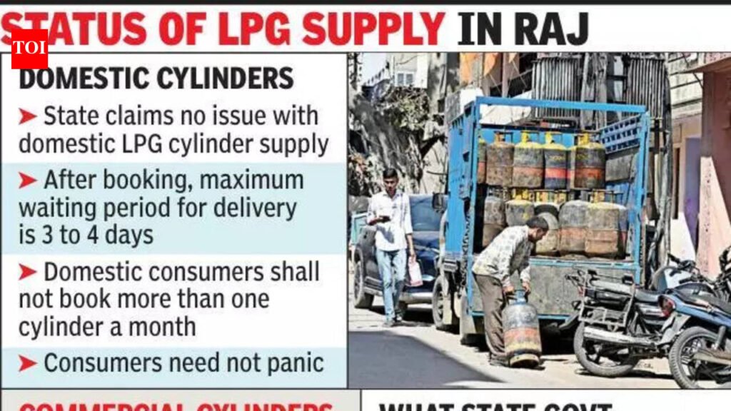 ‘Commercial LPG supply to normalise in 7-10 days’ | Jaipur News