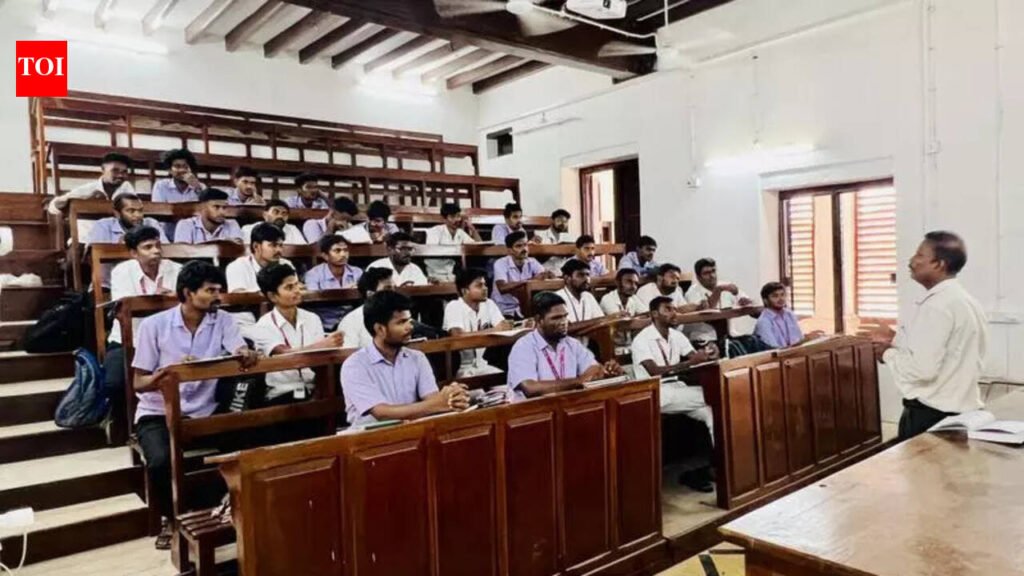 Tamil Nadu govt order says part-time PhDs are not eligible for assistant professor jobs; officials may be revised | Chennai News