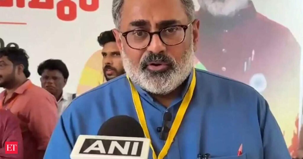 BJP fields 47 in first Kerala list; Rajeev Chandrasekhar to contest from Nemom