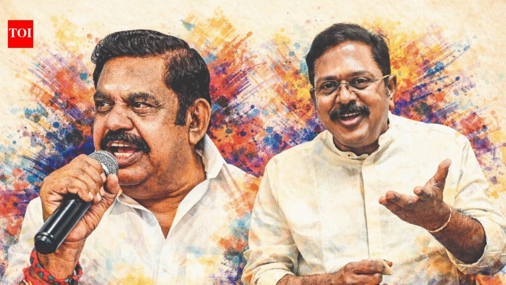 AIADMK-AMMK Alliance: Palaniswami and TTV Dhinakaran Unite for Thevar Vote Bank Ahead of 2026 Elections | Chennai News