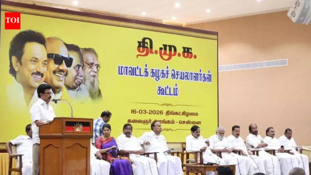 Stalin asks partymen to focus on weaker booths | Chennai News