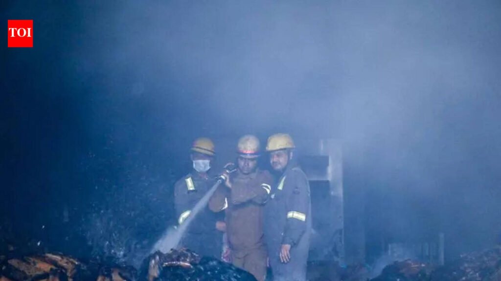 5 days after factory fire in Noida, man found dead | Noida News