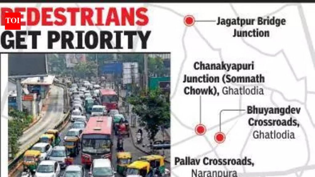 hmedabad Municipal Corporation approves Rs 20 crore plan to fix 133 chaotic junctions | Ahmedabad News
