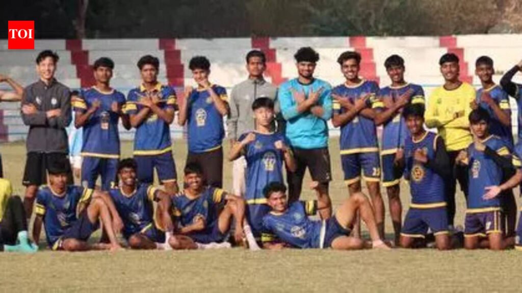 Rajasthan’s talented players Himesh, Ritik, Sahil shine at the national football stage; play crucial role in Zinc Football Academy’s qualification for final round in AIFF U-18 Elite League | Jaipur News